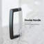 Porte de douche pliante chromée l 35,5 "x H 72"-93509459
