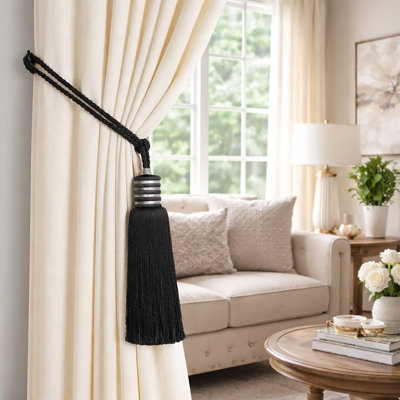 Embrasse de rideau décoratif avec pampille