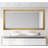 Armone Engineered Wood Flat Mirror-535140128