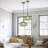 1 - Light Brass Pendant