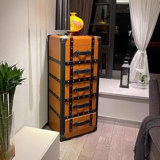 Commode à tiroirs rétro de style campagnard américain