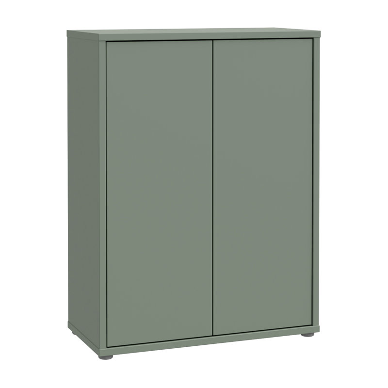 15 Pair Shoe Storage Cabinet, Green