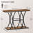47.2" Console Table Entryway Table Foyer Table Display Stand