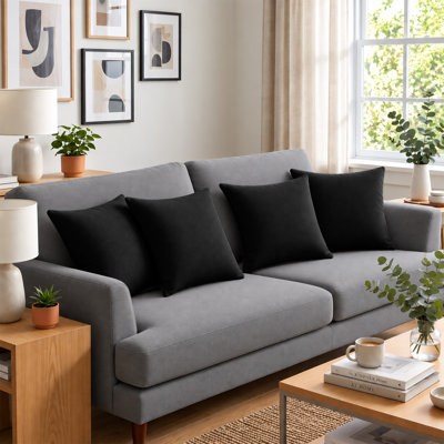Soft Premium Microfiber Dyed Cushion Cover
