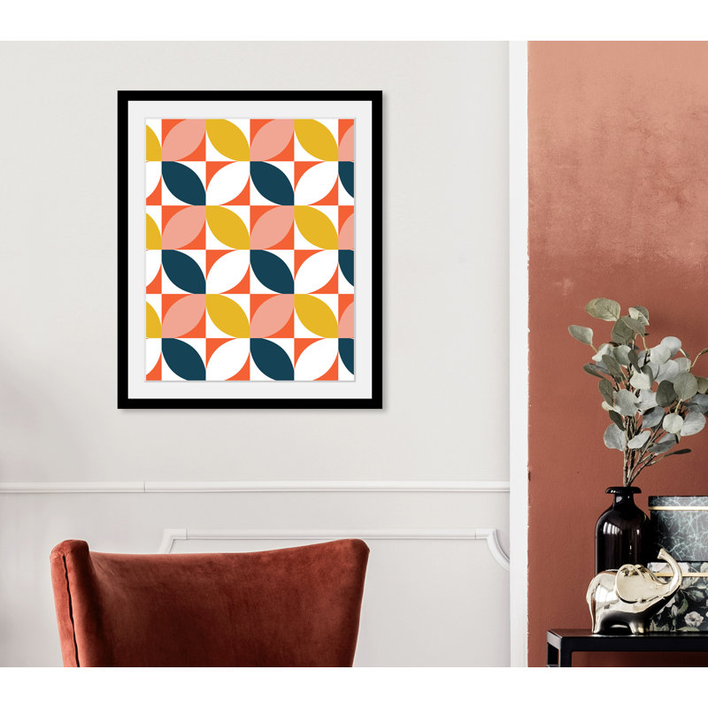 Pattern - Single Picture Frame Print, 60 cm H x 50 cm W