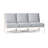 Monaco Aluminum Sofa - Slate Gray-93663389-70040642-70040644