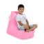 Fauteuil à billes Modern Garden, rose uni, 15,7 po x 25,6 po x 9,8 po | 100% polyester, imperméable | 100% mousse de styromousse originale, capacité de poids maximale: 440 lb | Double système de fermeture à glissière caché, parfait pour la détente en plein air-1520140086