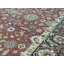 Hand-Knotted High-Quality Red and Charcoal Area Rug