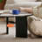 Modern creative rock plate coffee table