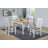 Kinsler Rubberwood Solid Wood Dining Table