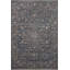 Tapis bleu en polyester tissé à la machine Sorrento-78565263
