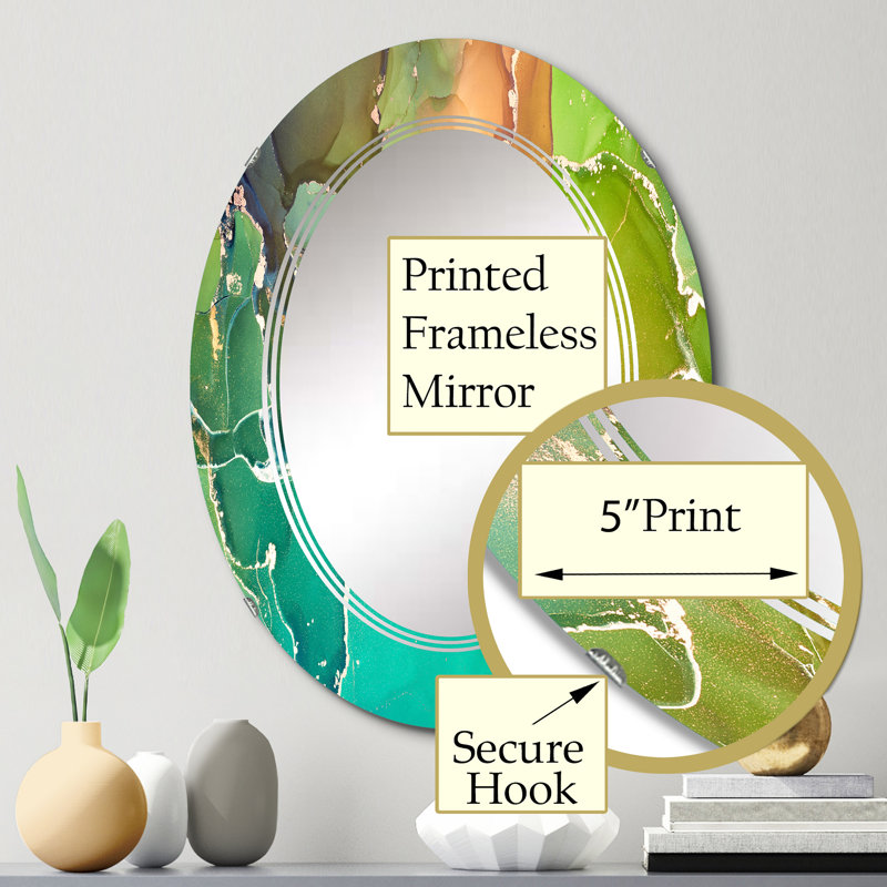 Miroir de salle de bain sans cadre, 30 po x 20 po
