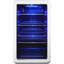 3,4 pi³ Réfrigérateur à boissons rétro, blanc-122503474