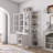 FREESTANDING BOOKCASES WITH TWO TRIANGLE SIDED