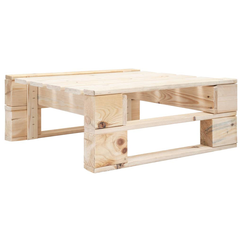 Glendora Pine Outdoor Ottoman