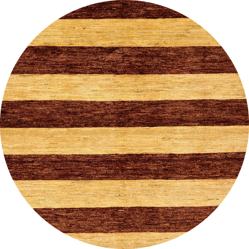 Tapis abstrait moderne 71, Rond 3 pi
