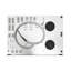 Equator 30" Electric Hybrid CERAMIC-INDUCTION 4 Burner Cooktop Equator Design 220V