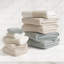 Ensemble de serviettes de bain 100% coton-1807163101-1807163091