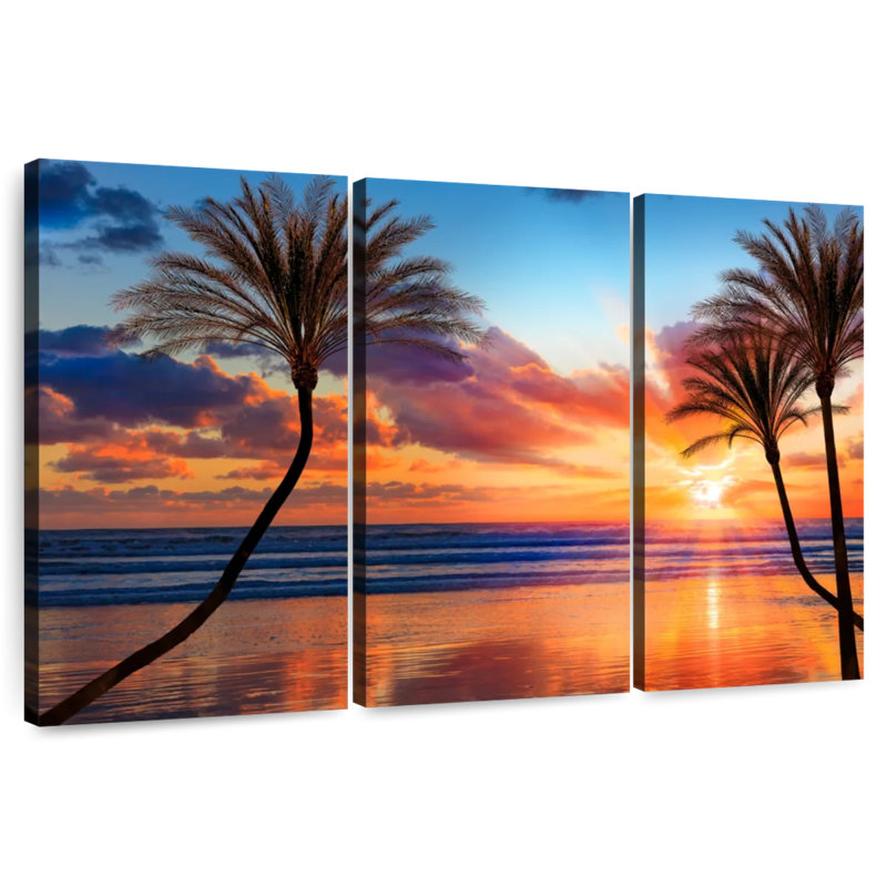 Gillard South California Beach, 36" H x 57" W