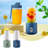 Portable Rechargeable Juicer Small Juicer Cup Juicer Cup Student Home Multifunctional Juicer Machine 380ml-130490785
