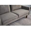 Causeuse confortable avec mousse haute densité et tissu en microfibre pour une assise confortable