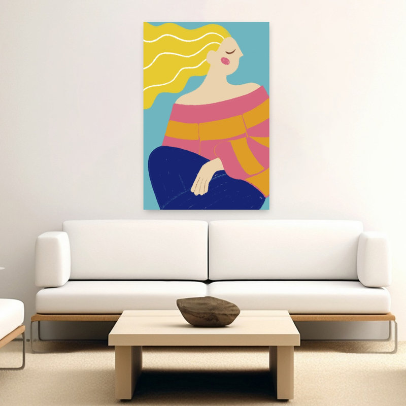 Art contemporain contemporain abstrait, H 60 po x l 40 po