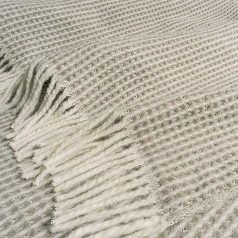 Judith Throw Blanket, Taupe