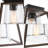 Unia Glass Semi Flush Mount