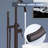 Double Handle Floor Mounted Tub Filler With Handshower-50685913
