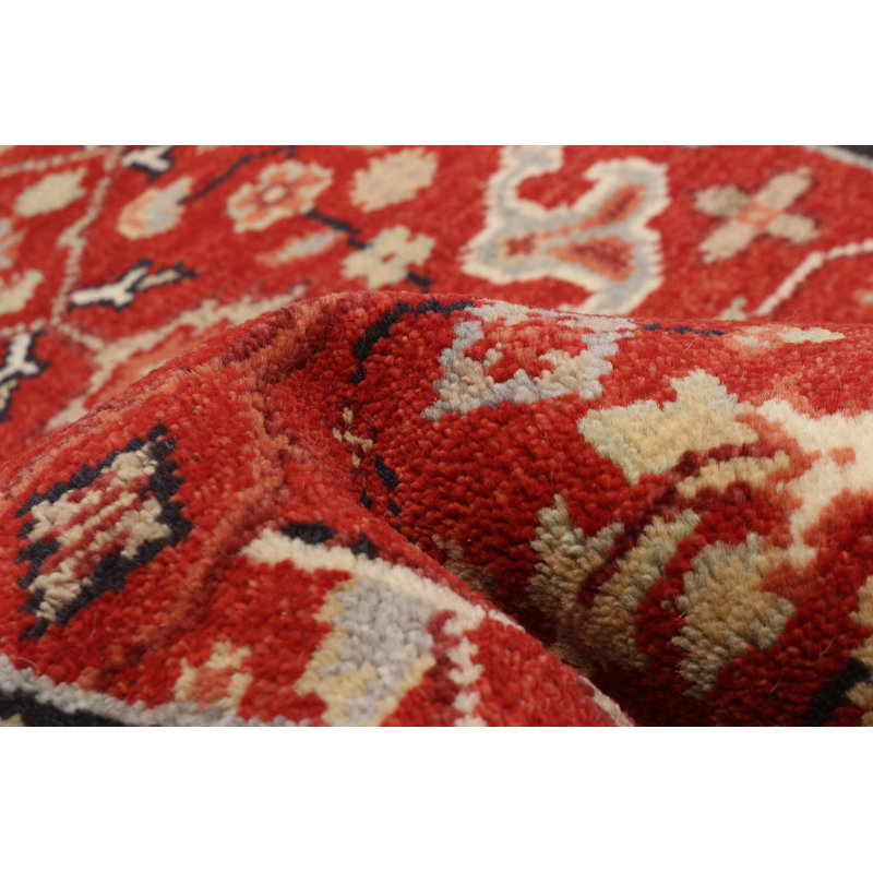 Tapis rouge Serapi Heritage 2 pi 7 po x 12 pi 2 po