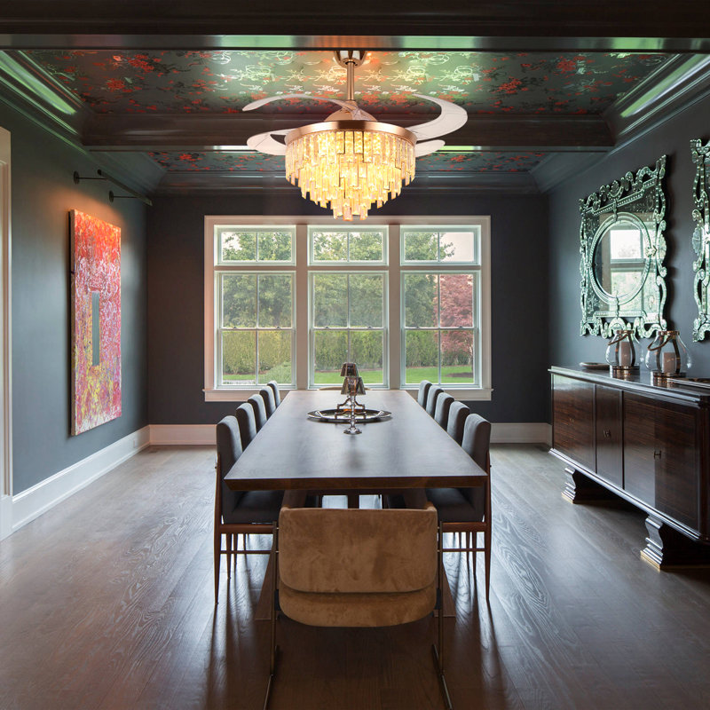 Demona 42'' Ceiling Fan with LED Lights