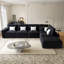 Canapé modulaire rembourré avec repose-pieds 6 pièces 127 "-1903001798