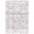 Higginson Geometric Machine Woven Polypropylene Area Rug in Ivory/Gray-423702688
