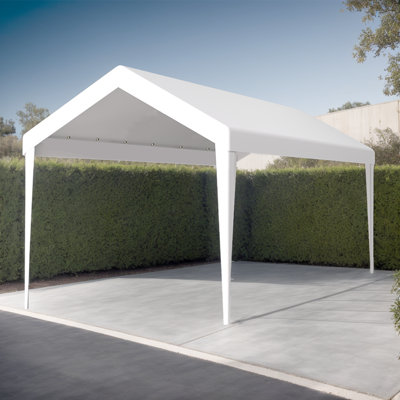 Auvent de remplacement durable pour abri de garage 10 X 20 pi - Boucles élastiques incluses, cadre non inclus