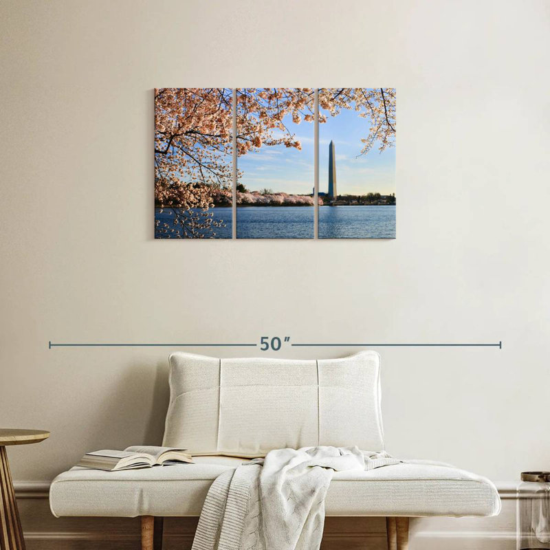 Lilie Cherry Trees In Washington, 20" H x 33" W