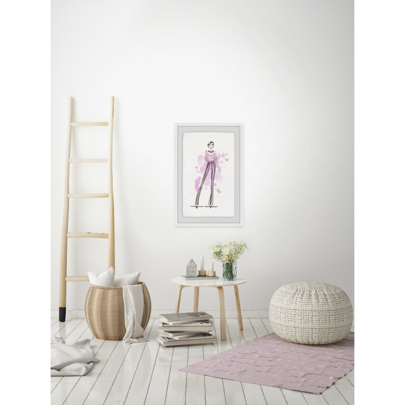 « love rose », reproduction d’impression encadrée, H 12 po x l 8 po x P 1,5 po