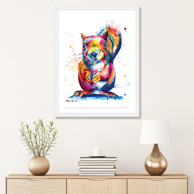 " Squirrel " Graphic Art Print