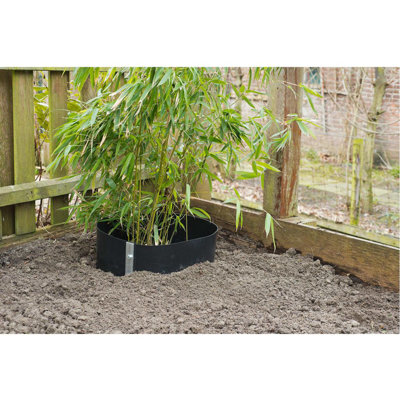 Nature Root Barrier Sheet 0.7 x 3m HDPE Black
