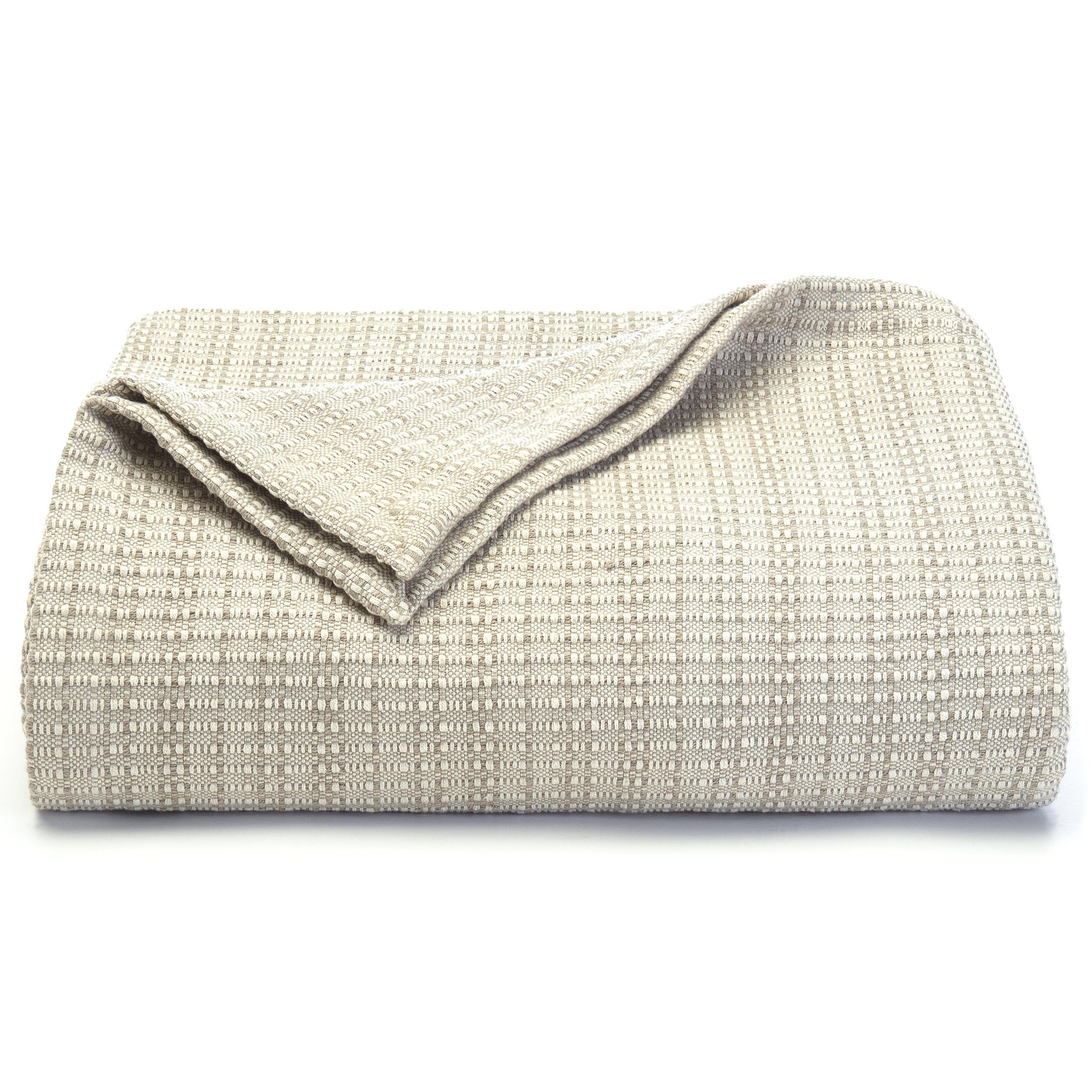 Tommy Bahama Home Tommy Bahama Bamboo Woven Cotton Reversible Blanket