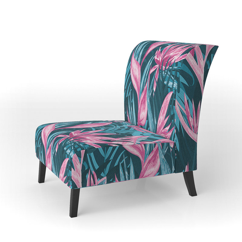 Fauteuil de chambre rembourré Mid-Century