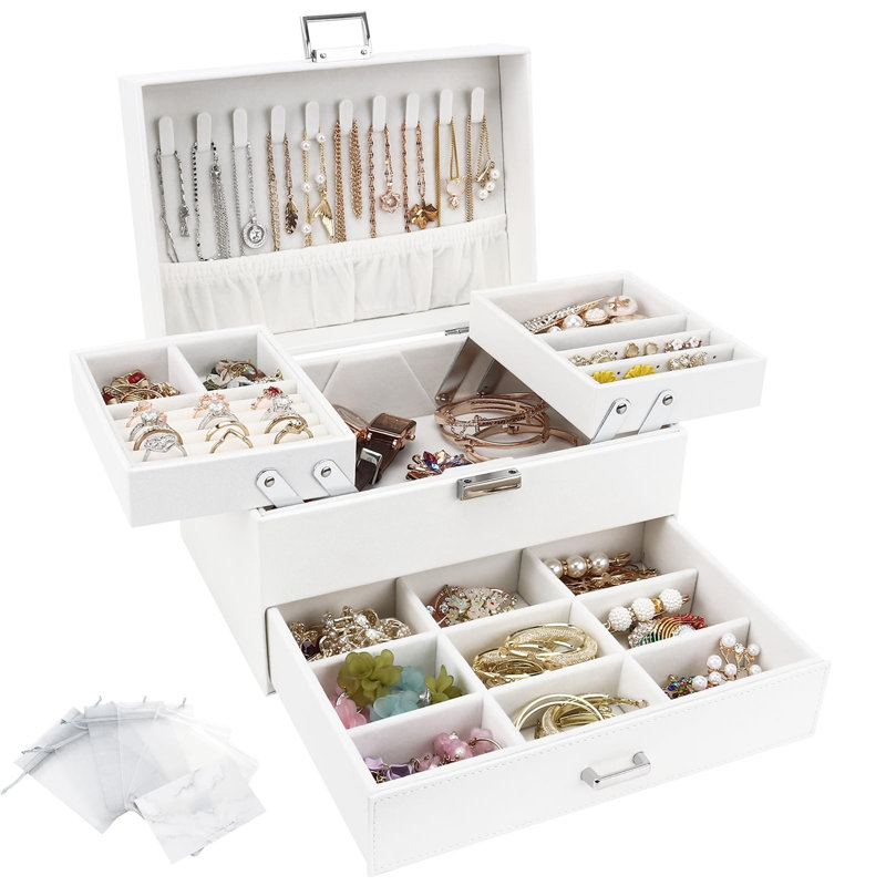 Rumfelt Jewellery Box, White