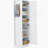 Tall Bathroom Storage Cabinet, Freestanding Storage Cabinet With Hook And Adjustable Shelf, MDF Board, White-55197719