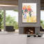 «Epic Graffiti 'Flowers For Judy» par Kait Roberts, impression de fleurs pour Judy sur toile par Kait Roberts-753621463