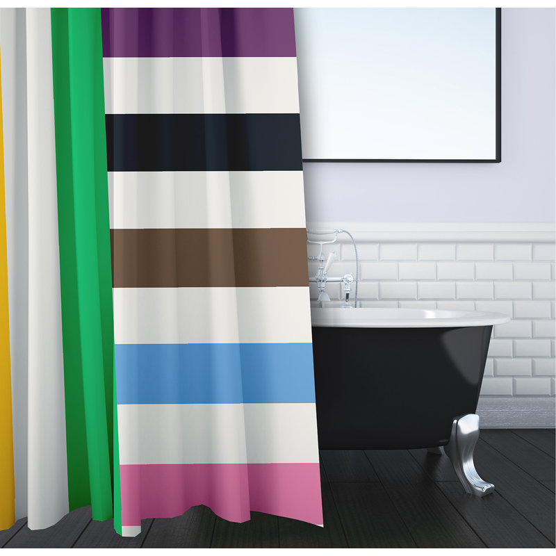 Rideau de douche Iriana, Multicolore