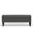 52" Upholstered Storage Bench With Truncated Arms and Nailhead Trim-86127999