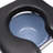 Folding Shower Chair Toilet Seat w/ Commode Bath Safety Seat Height Adjustable