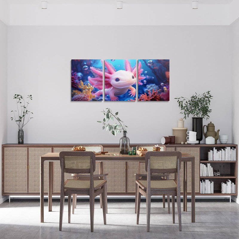 3 Piece Wrapped Canvas Wall Art