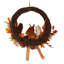 Faux Rattan 55cm Wreath Hanger