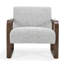 Lexington Boucle Accent Chair Mercury Gray
