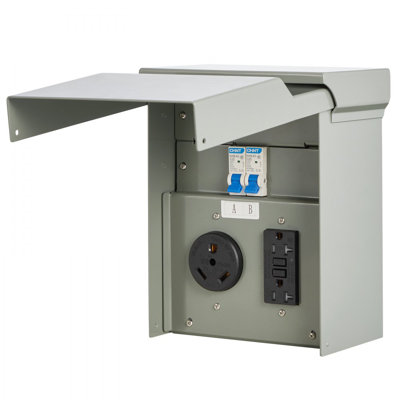 Panneau de prise de courant temporaire 20 V
